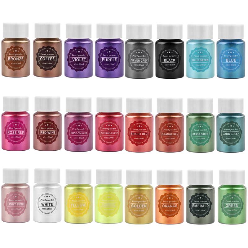 Oxide Pigment Soap - 10g/Bottle Pearlescent Natural Mica Mineral Powder
