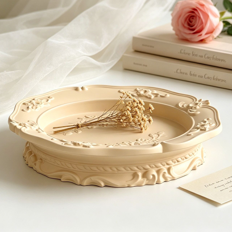 Elegant Vintage Baroque Lace S - Soap Making Organic 评论和价格