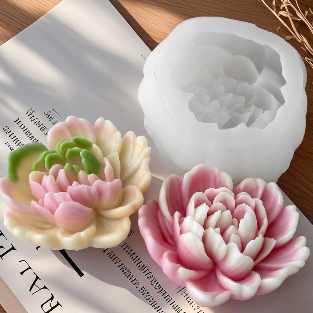 DIY Rose Flowers Silicone Mold - Soap Making Organic 评论和价格