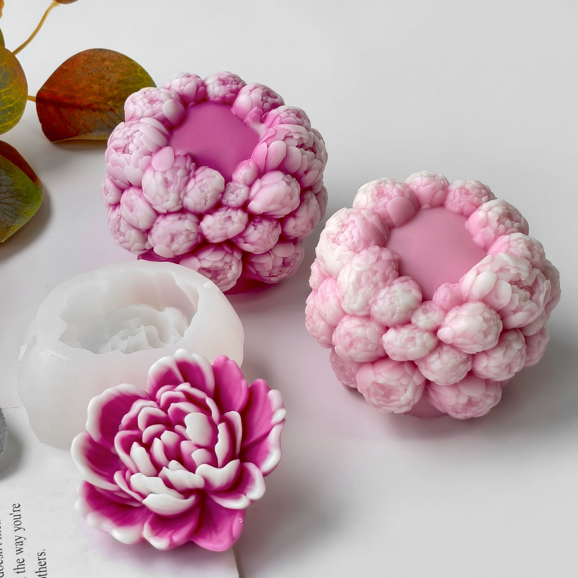 DIY Rose Flowers Silicone Mold - Soap Making Organic 评论和价格