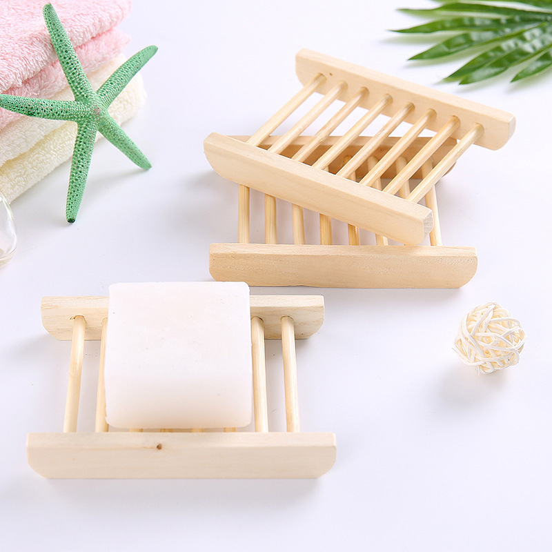 Wooden Soap Dishes Tray Bathro - Soap Dish Draining 评论和价格