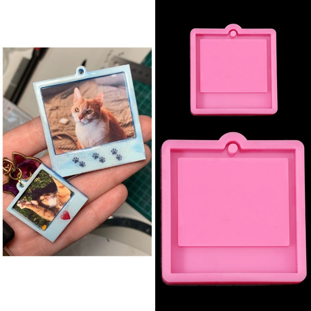 Photo Frame Epoxy Resin Keycha - Soap Making Organic 评论和价格