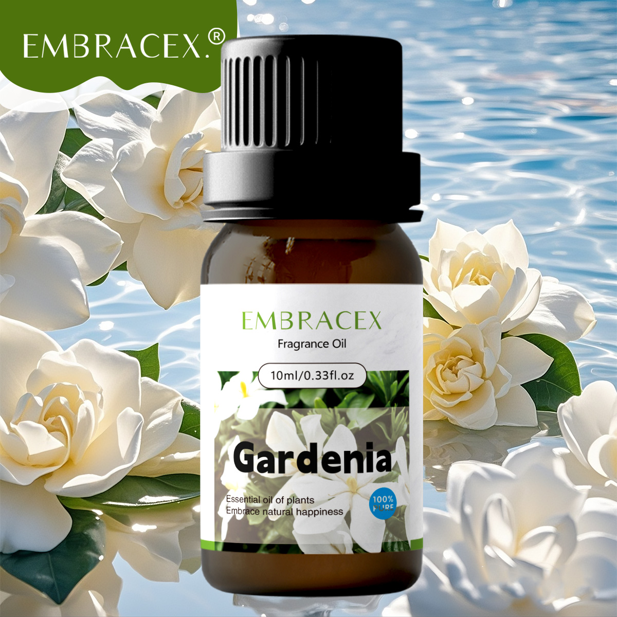 10ml Gardenia Fragrance Oils M - Soap Making Ingredients 评论和价格