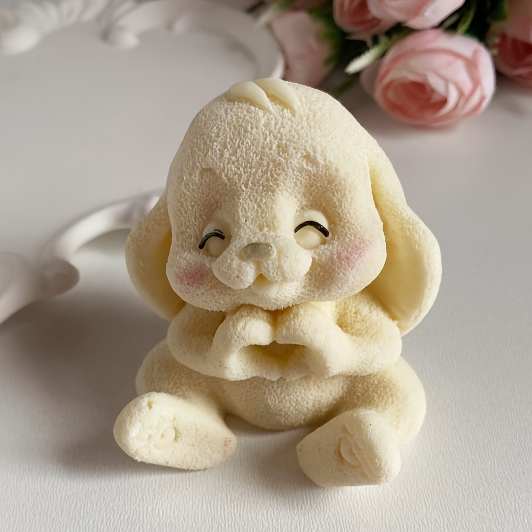 1pc Adorable Rabbit Resin Sili - Soap Making Organic 评论和价格