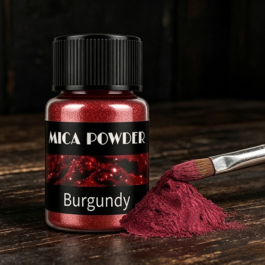 Jewelry Making Burgundy Mica P - Soap Making Ingredients 评论和价格