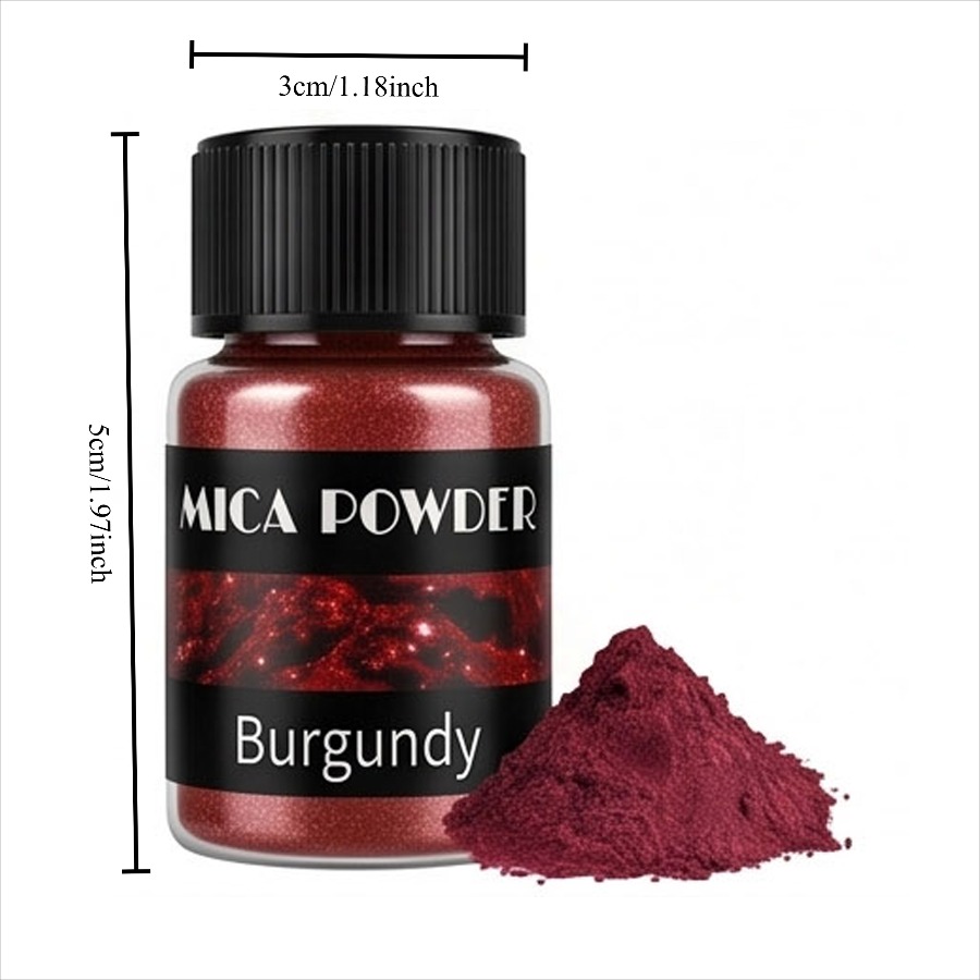 Jewelry Making Burgundy Mica P - Soap Making Ingredients 评论和价格