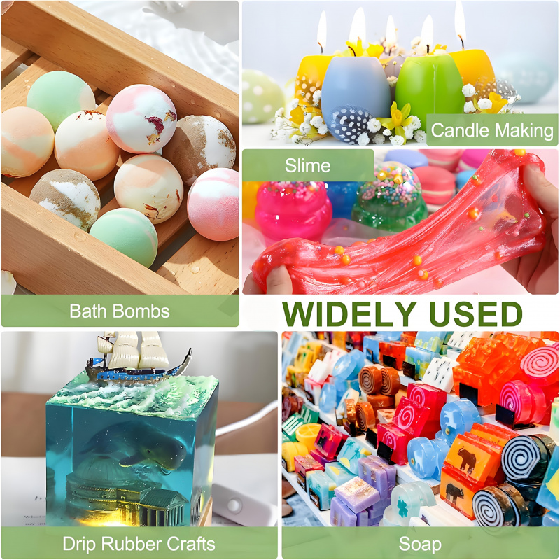 16Color Mica Powder Set，Per Pa - Oxide Pigment Soap 评论和价格
