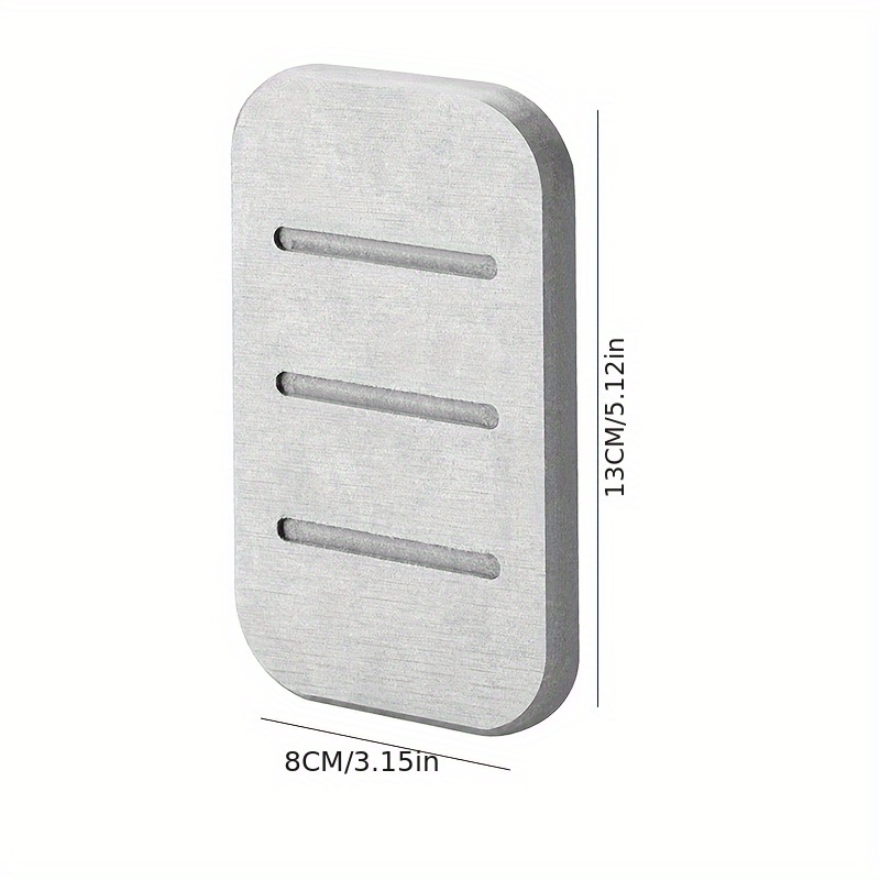 1pc Quick-Dry Diatomaceous Ear - Soap Dish Draining 评论和价格