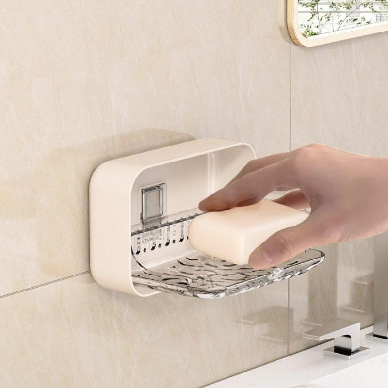 Wall Mount Soap Dish No Drill  - Soap Dish Draining 评论和价格