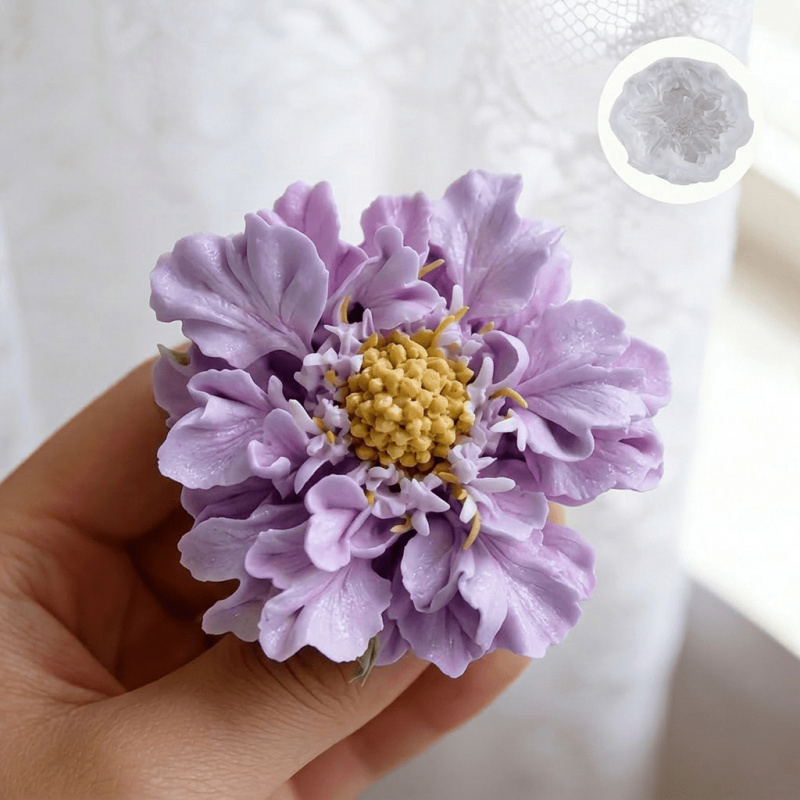 1 Dreamy Blue Potted Flower Si - Soap Making Organic 评论和价格