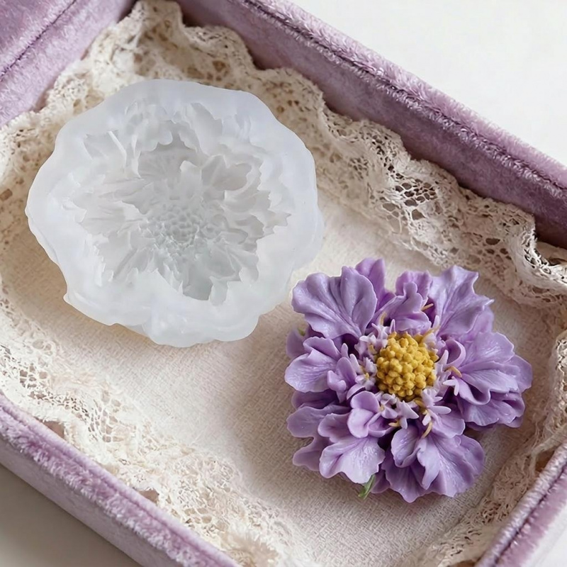 1 Dreamy Blue Potted Flower Si - Soap Making Organic 评论和价格
