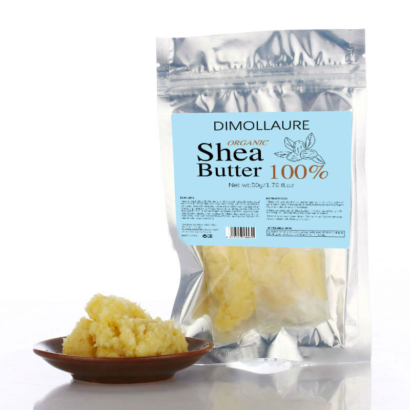 Dimollaure 50g Natural Organic - Shea Butter Raw 评论和价格