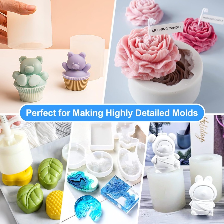 Silicone Mold Making Kit, 38.8 - Soap Making Ingredients 评论和价格